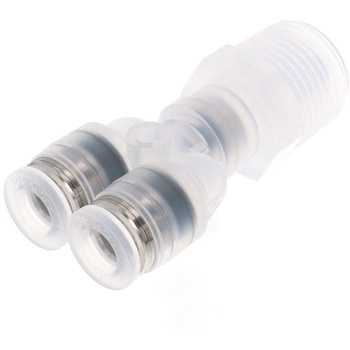 チューブフィッティングPP/耐腐食性SUS303相当 ブランチワイ PISCO(ピスコ)