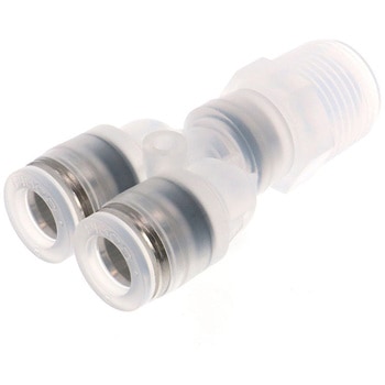 チューブフィッティングPP/耐腐食性SUS303相当 ブランチワイ PISCO(ピスコ)