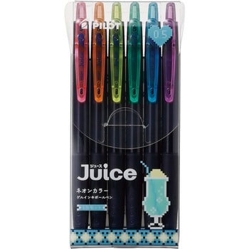 ゲルインキボールペン Juice (ジュース) 0.5mm ネオンカラーシリーズ パイロット