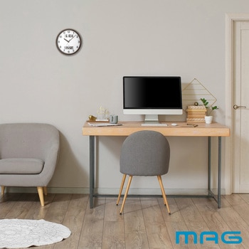 MAGアナデジ掛時計 ダブルポイント MAG(ノア精密)