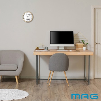 MAGアナデジ掛時計 ダブルポイント MAG(ノア精密)
