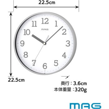 MAG掛時計 ガレット MAG(ノア精密)