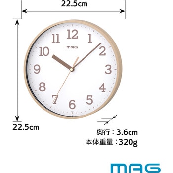 MAG掛時計 ガレット MAG(ノア精密)