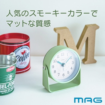 MAG電子音目覚まし時計 モナカ MAG(ノア精密)