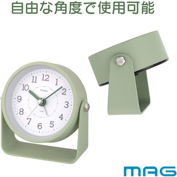 MAG電子音目覚まし時計 モナカ MAG(ノア精密)