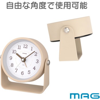 MAG電子音目覚まし時計 モナカ MAG(ノア精密)