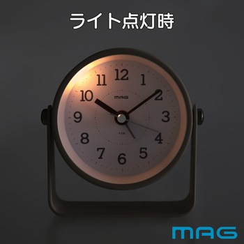 MAG電子音目覚まし時計 モナカ MAG(ノア精密)
