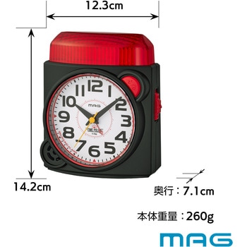 MAG大音量目覚まし時計 タイムポリス MAG(ノア精密)