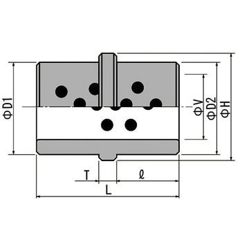 エジェクタガイドブッシュEGBS(オイルレスタイプ) - CHAMPION CORPORATION(旧:チャンピオン工業)