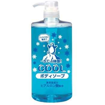 クールボディソープ1L容器ポンプ付 千代田