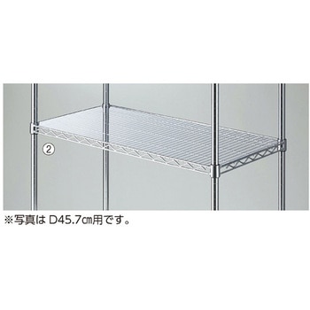 ワイヤーラック スチール棚用透明シート 奥行35.7cm用 ストア・エキスプレス