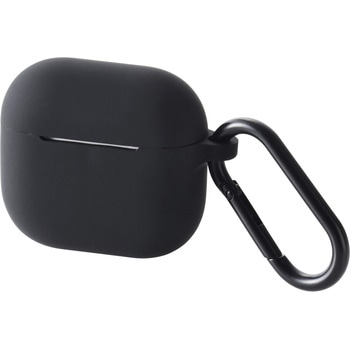 AirPods 4 ケース シリコン カバー 【ワイヤレス/MagSafe充電対応】 衝撃吸収 落下防止 カラビナ付 エレコム