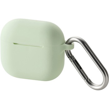 AirPods 4 ケース シリコン カバー 【ワイヤレス/MagSafe充電対応】 衝撃吸収 落下防止 カラビナ付 エレコム
