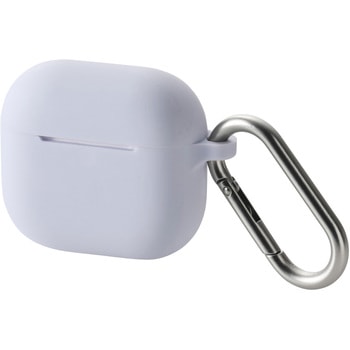 AirPods 4 ケース シリコン カバー 【ワイヤレス/MagSafe充電対応】 衝撃吸収 落下防止 カラビナ付 エレコム