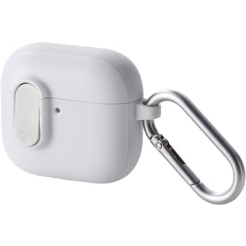 AirPods 4 ケース 耐衝撃 【ワイヤレス/MagSafe充電対応】 衝撃吸収 フタ開閉ロック機能 TOUGH SLIM Lock エレコム