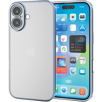 iPhone16 Plus ケース ソフト カバー カメラレンズ保護設計 極限保護 エレコム