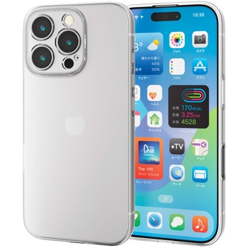 iPhone16 Pro ケース ソフト カバー カメラレンズ保護設計 極限保護 エレコム