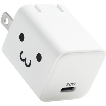 USB Type-C 充電器 PD 30W PPS USB-C×1 折りたたみ式 コンセント 小型 GaNII採用 エレコム