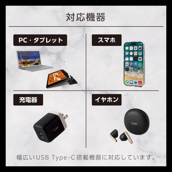 USB-Cケーブル (TypeC to C) 2m L字 PD 60W 【MacBook iPad iPhone 等タイプC機器対応】 急速充電 ILMF エレコム