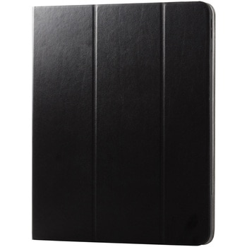 13インチ iPad Air (M2) ケース レザー 手帳型 ApplePencil収納可 ペンスタンド機能付 ローアングル エレコム
