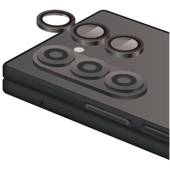 Galaxy Z Fold6(SC-55E) レンズカバー カメラ保護 ガラスフィルム 高透明 強化ガラス 表面硬度10H 指紋防止 エレコム
