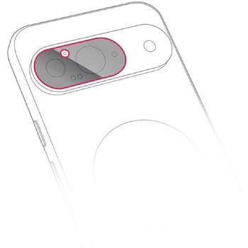 Google Pixel 9 レンズカバー カメラ保護 フィルム 高透明 抗菌 指紋防止 気泡防止 エレコム