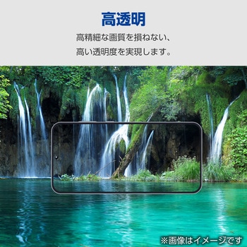 Xperia 1 VI SO-51E レンズカバー カメラ保護 フィルム 高透明 抗菌 指紋防止 気泡防止 エレコム