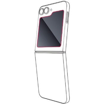 Galaxy Z Flip6 ( SC-54E ) フィルム アンチグレア 抗菌 指紋防止 反射防止 マット 気泡防止 エレコム