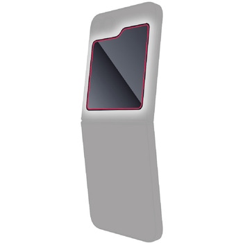 Galaxy Z Flip6 ( SC-54E ) ガラスフィルム 高透明 強化ガラス 表面硬度10H 指紋防止 飛散防止 気泡防止 エレコム