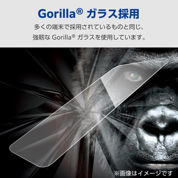 Xperia 1 VI SO-51E ガラスフィルム 高透明 強化ガラス ゴリラ 薄型 表面硬度10H 指紋防止 飛散防止 エレコム