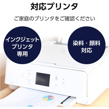 丸シール ラベルシール フォト光沢紙 強粘着 シール A4 24面 丸型 40×40mm 10シート T164 エレコム