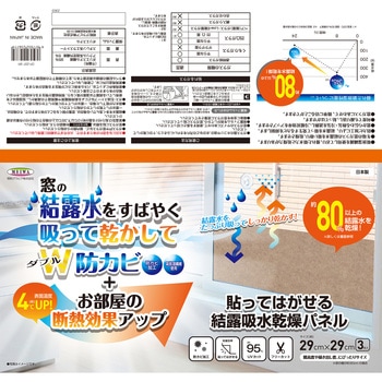 結露吸水乾燥パネル 明和グラビア