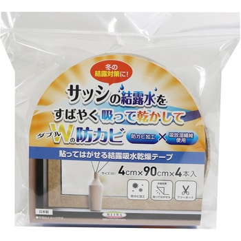 サッシ用結露吸水乾燥テープ 明和グラビア