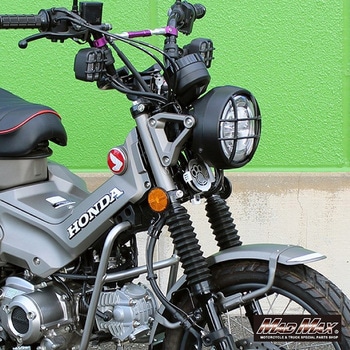 Mr Quick製 ステンレス製 ホンダ CT125 ハンターカブ用 ホーンカバー MAD MAX(マッドマックス)