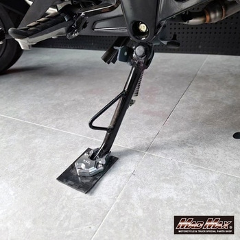 Mr Quick製 ホンダ DAX125(ST125)/モンキー125用 アルミ サイドスタンドエンド MAD MAX(マッドマックス)
