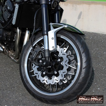 カワサキ Z900RS/Z900RSカフェ フロント ウェーブ ディスクローター 左右共通 1枚 MAD MAX(マッドマックス)