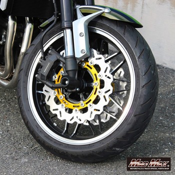 カワサキ Z900RS/Z900RSカフェ フロント ウェーブ ディスクローター 左右共通 1枚 MAD MAX(マッドマックス)