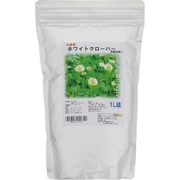 【タネ】 ホワイトクローバーお徳用 福花園