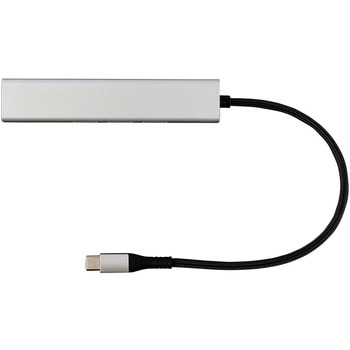 LAN付USB3Type-C 3ポート変換アルミハブ ナカバヤシ