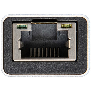 LAN付USB3Type-A / 3ポートアルミハブ ナカバヤシ