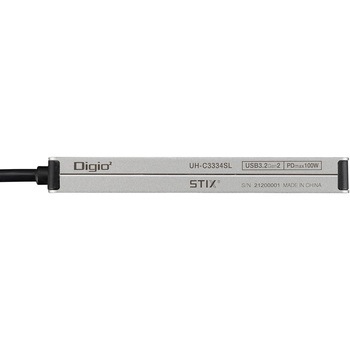 PD対応USB3.2G2 / 4ポート変換アルミハブ ナカバヤシ