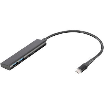 USB3G1Type-C / 4Pアルミハブ ナカバヤシ