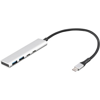 USB3G1Type-C / 4Pアルミハブ ナカバヤシ