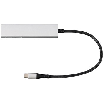 USB3G1Type-C / 4Pアルミハブ ナカバヤシ