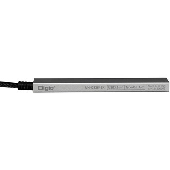 USB3G1Type-C / 4Pアルミハブ ナカバヤシ