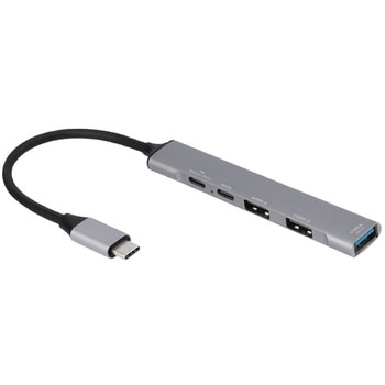 PD USB3．2G1+2.0 / 4P アルミハブ ナカバヤシ