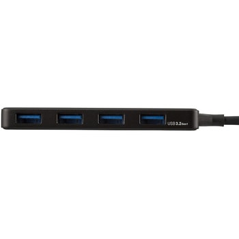 USB3．2Gen1Type-C / 4P変換ガラスハブ - ナカバヤシ