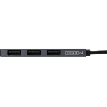 USB2.0 / 3ポートハブ ナカバヤシ