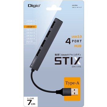 USB2.0 / 4ポートハブ ナカバヤシ