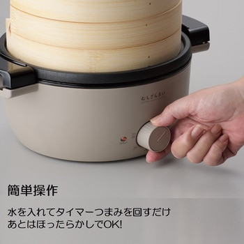 電気せいろ蒸し器 むしざんまい アピックス